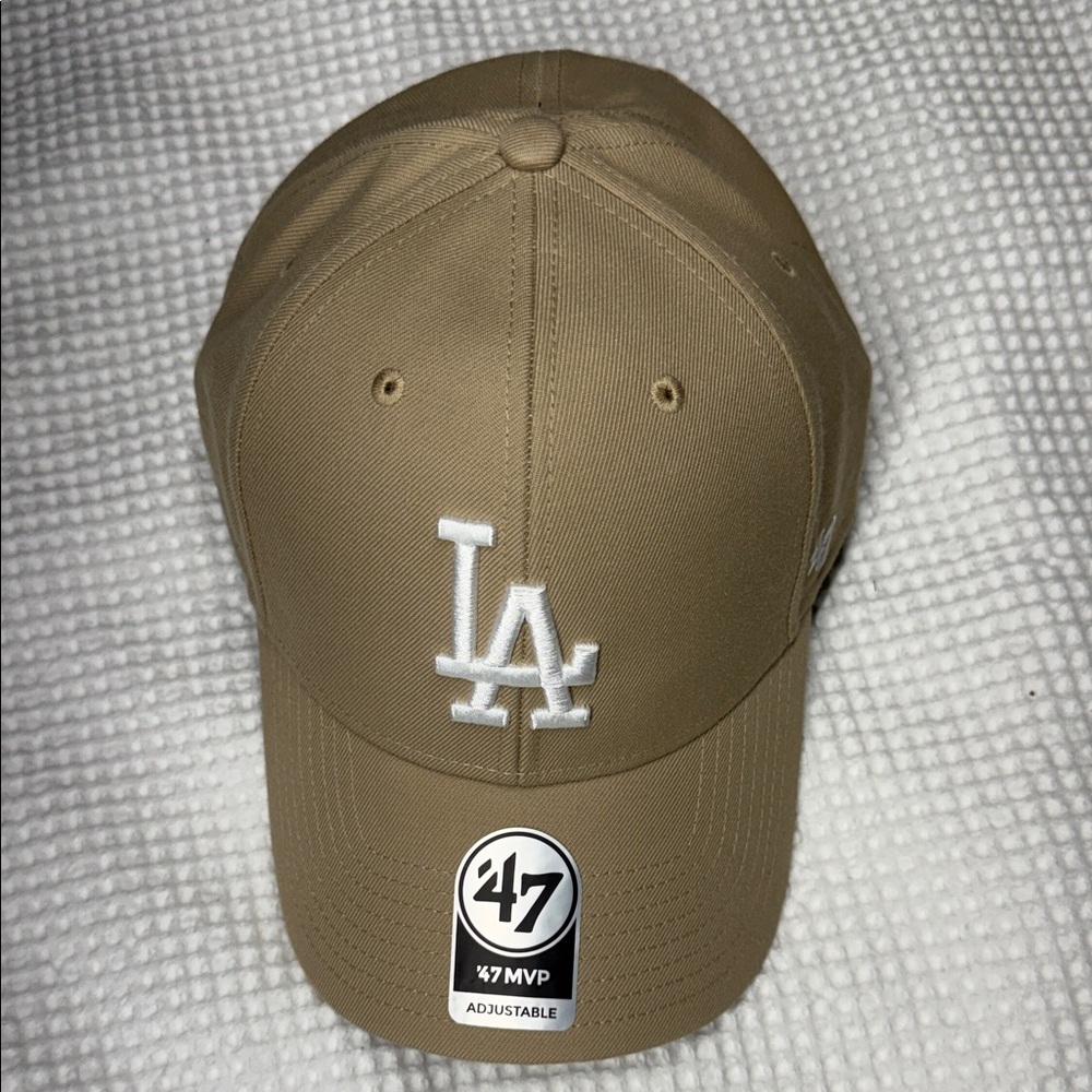 ‘47 Brand Tan LA Dodgers Baseball Cap - OSFA